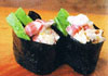 sushi photo zarigani
